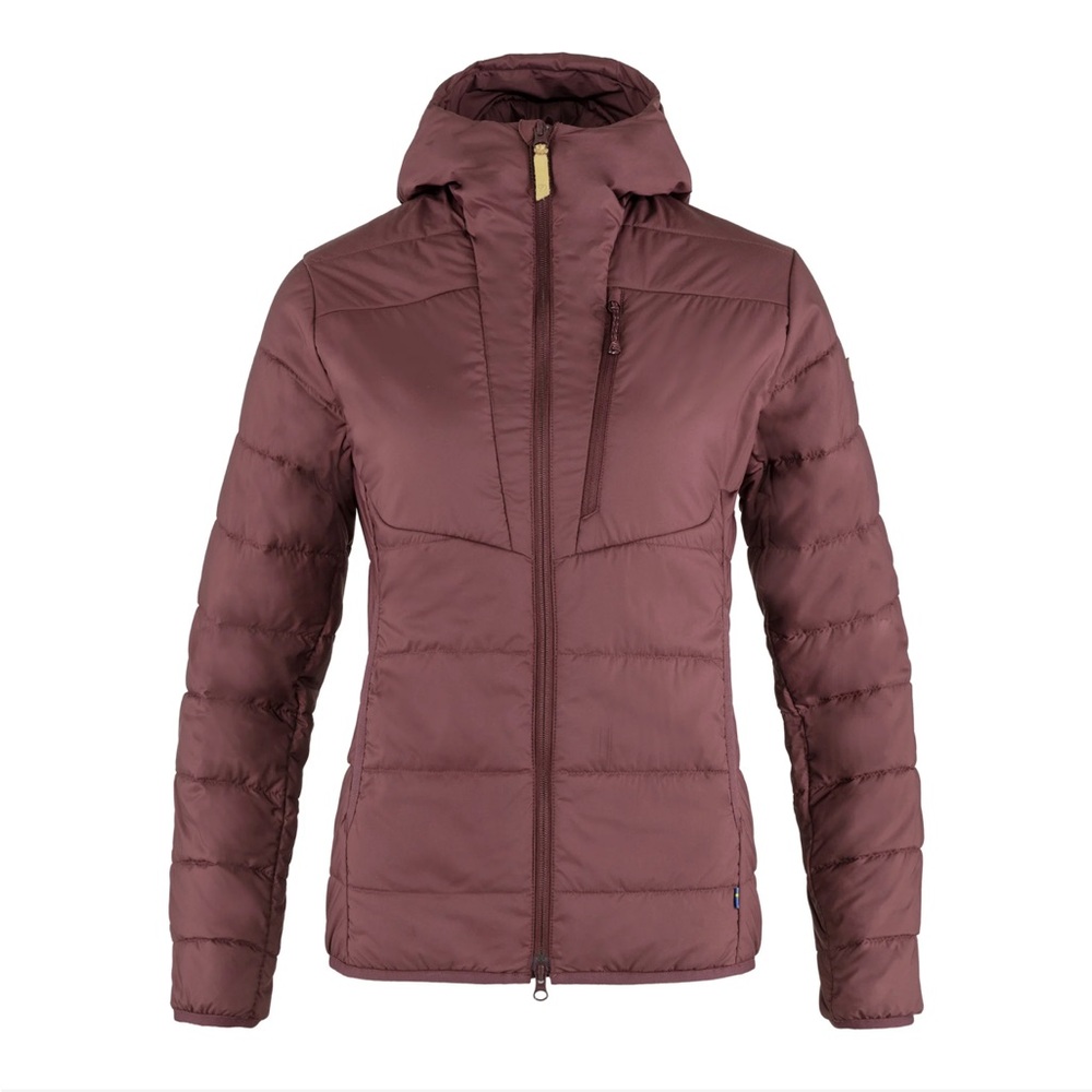 Fjallraven Women's Keb Padded Hoodie - Port NWT
